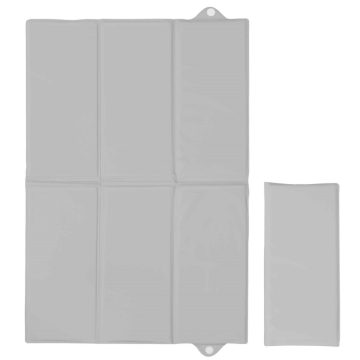 Pelenkázó alátét utazáshoz 60x40 cm - Basic Grey