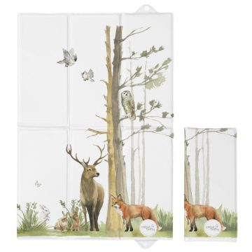 Pelenkázó alátét utazáshoz - Basic Woodland