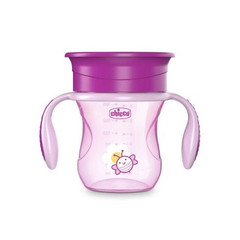 Chicco Perfect  Cup 360° itatópohár 200ml - 12m+ pink
