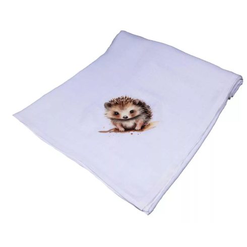 Textil tetra kifogó süni mintával 140*140cm 