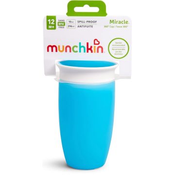 Munchkin Miracle 360 itatópohár 296ml - kék