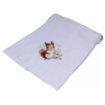 Textil tetra kifogó mókus mintával 140*140cm 