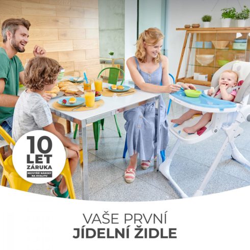 Kinderkraft Yummy multifunkciós etetőszék - pink