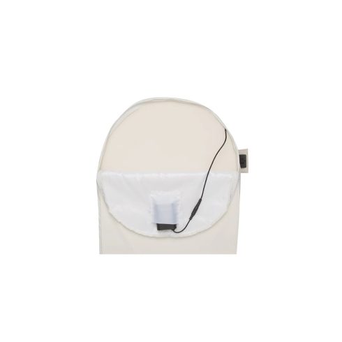 Bébé Jou fűtött steppelt pelenkázó lap - Quilted Waves Hullámok (krémehér)