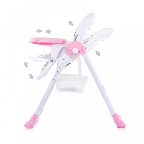 Chipolino Maxi multifunkciós etetőszék - Peony pink