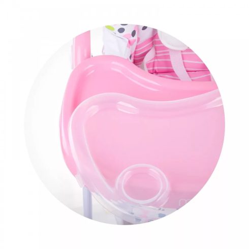 Chipolino Maxi multifunkciós etetőszék - Peony pink