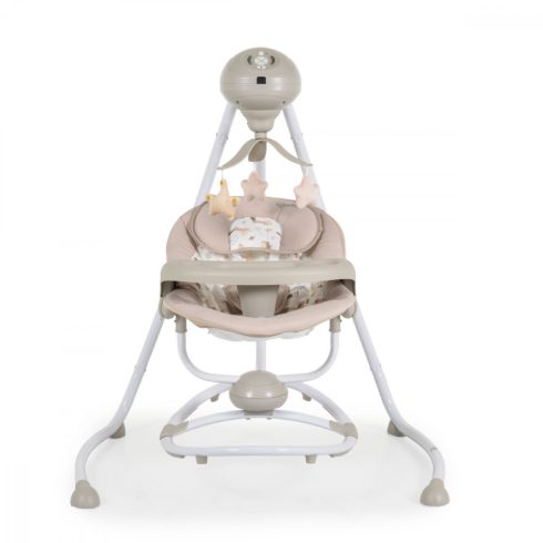 Cangaroo Woodsy 2in1 elektromos hinta és etetőszék - bézs
