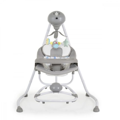 Cangaroo Woodsy 2in1 elektromos hinta és etetőszék - szürke