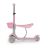 Moni Bubblegum 2IN1 ráülős roller - Rózsaszín
