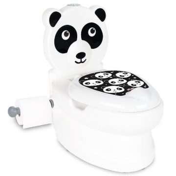   Cangaroo Pilsan bili és gyerek WC 2in1 öblítő hanggal - Panda