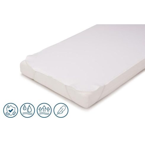 Safe Dream matracvédő lepedő 60*120 cm - fehér