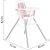 Moni Amaretti 3in1 etetőszék - Rózsaszín 