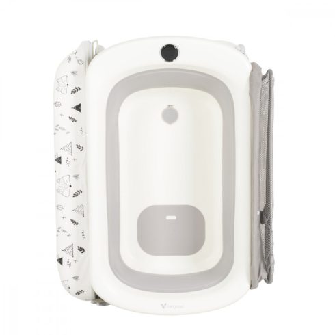 Cangaroo Garda 2 in 1 pelenkázó állvány Összecsukható káddal, digitális hőmérővel