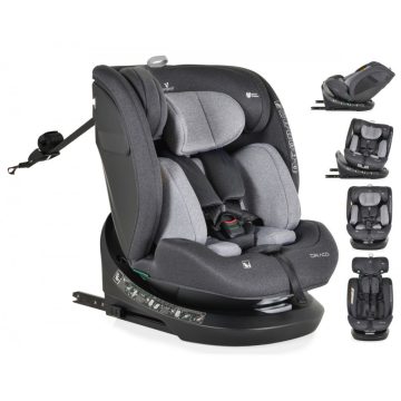   Cangaroo Draco i-Size Isofix gyermekülés (40-150 cm) - Szürke