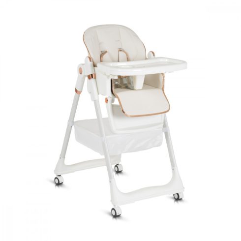 Moni LINDO multifunkciós etetőszék (ajándék szilikon előke, kanál és villa) - Fehér