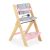 Cangaroo Caramel fa etetőszék - Rózsaszín 