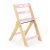 Cangaroo Caramel fa etetőszék - Rózsaszín 