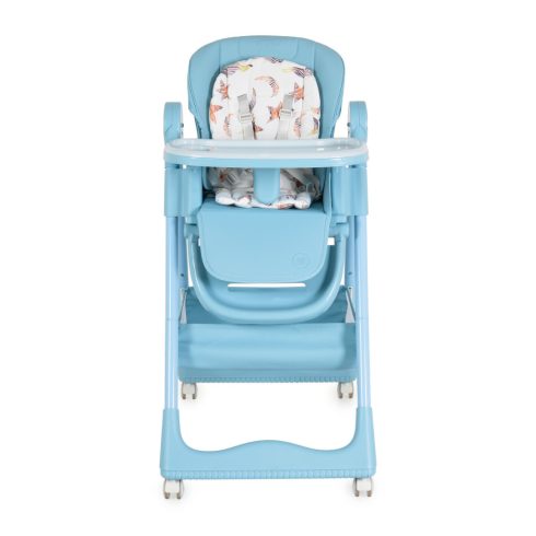 Moni SURPRISE multifunkciós etetőszék (ajándék szilikon tányérral, evőeszközzel, előkével) - Kék