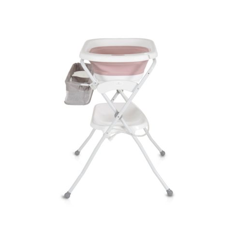 Cangaroo Como 2 in 1 pelenkázó állvány Összecsukható káddal - rózsaszín 