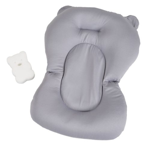 Moni Palma összecsukható kád fürdetőpárnával - szürke 