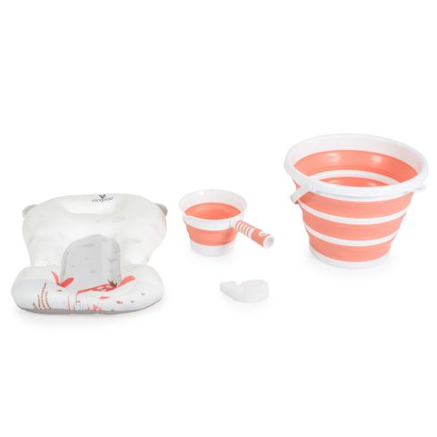 Cangaroo BALENA összecsukható fürdető szett - koral