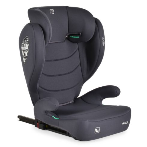 Moni Race biztonsági autósülés I-Size 100-150cm - fekete