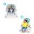 DISNEY BABY Rezgő hintaszék MICKEY MOUSE Original Bestie™ 0hó+ 18 kg-ig