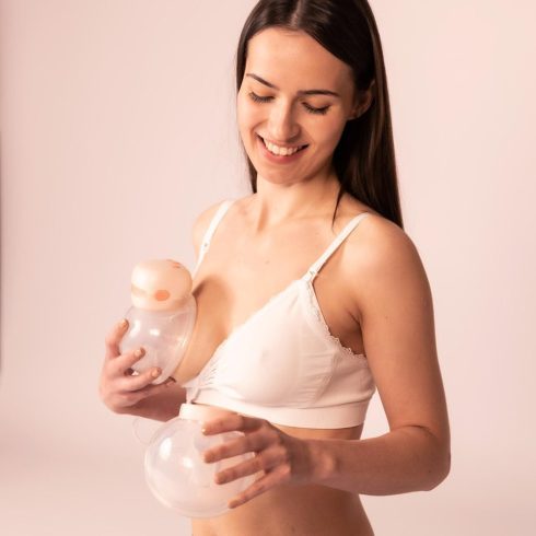 BabyOno Twinny elektromos mellen viselhető mellszívó,dupla