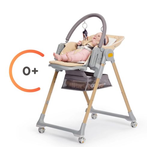 Kinderkraft Lastree multifunkciós etetőszék - pink