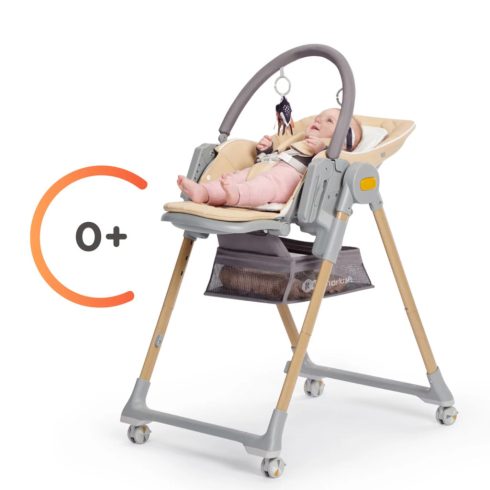 Kinderkraft Lastree multifunkciós etetőszék - grey