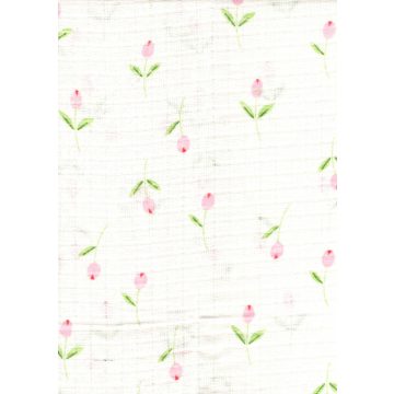 Mintás textil pelenka 1db-os - tulipán