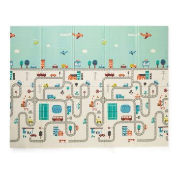   PETITE&MARS Összehajtható játszószőnyeg Campy Elephant&City