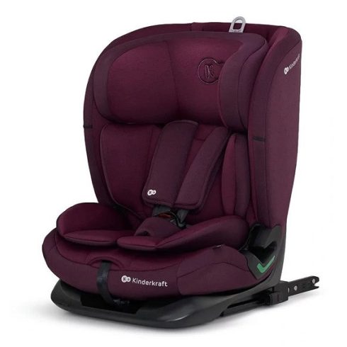 KINDERKRAFT ONETO3 i-Size Isofix Autósülés 76-150 cm - Cherry Pearl