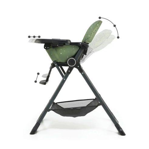 Kinderkraft Foldee multifunkciós etetőszék - Green
