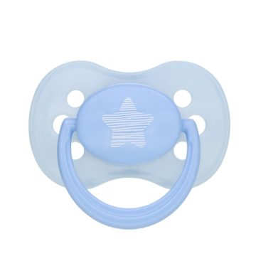 Canpol babies szimmetrikus szilikon cumi 6-18hó - kék