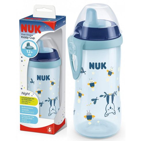 Nuk First Choice Kiddy Cup Night, 300ml, Kék