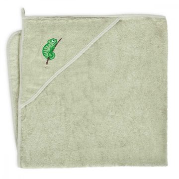   Ceba Baby kapucnis fürdőlepedő 100*100cm - Cameleon Tencel Line