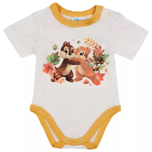 Rövid ujjú baba body Chip és Dale mintával (56) 