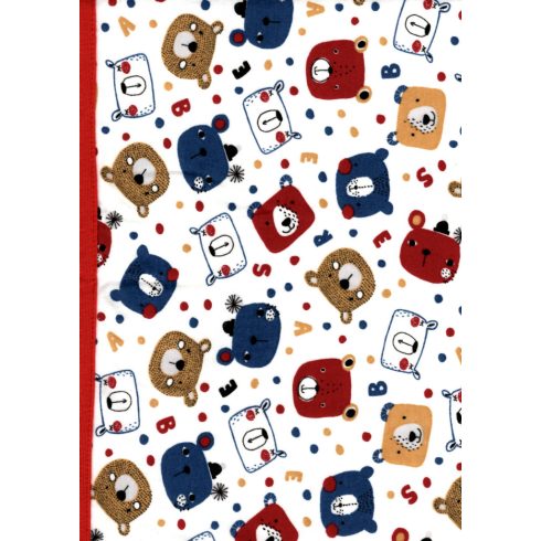 Vaganza mintás pamut babatakaró 70x90 cm - Macifej 