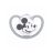 NUK Space szilikon cumi 2db 18-36 hó - Mickey Mouse