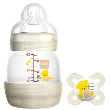 MAM 130 ml Anti-Colic cumisüveg + ajándék Start cumival