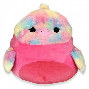   Squishmallows 20 cm plüssjáték - Abilene a rózsaszín bolyhos papagáj