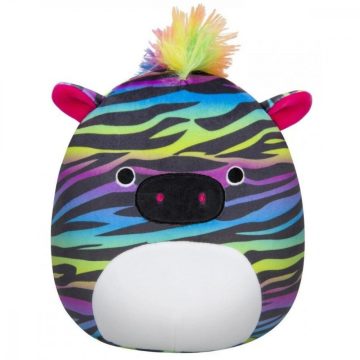   Squishmallows 20 cm plüssjáték - Safiyah a szivárványos zebra