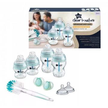 Tommee Tippee Advanced cumisüveg kezdőszett 8db - türkiz