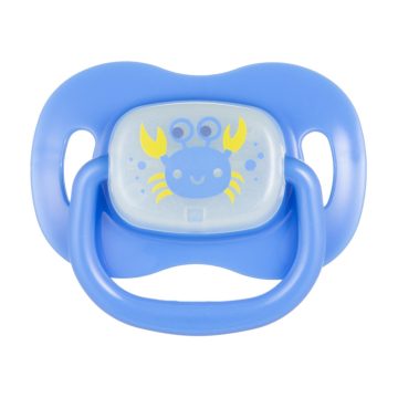 Canpol babies cseresznye alakú szilikon cumi 18+hó - kék