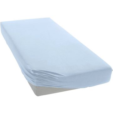   Baby Shop pamut,gumis lepedő 60*120 - 70*140 cm-es matracra használható - kék