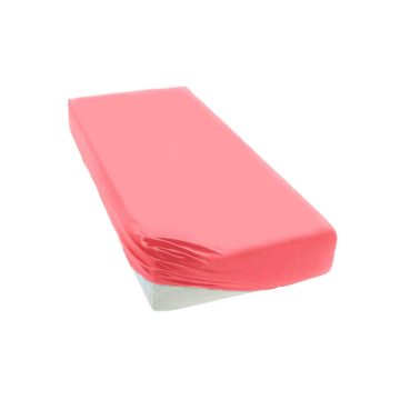   Baby Shop pamut,gumis lepedő 60*120 - 70*140 cm-es matracra használható - rózsaszín
