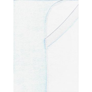Baby Shop matracvédő lepedő 80*180 cm - világos kék