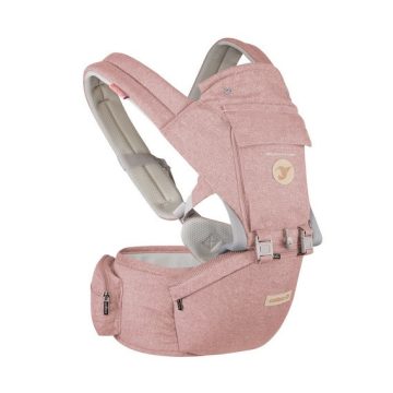   Colibro HONEY kenguru merev csípőülőkével 15 kg-ig - Sweet Pink