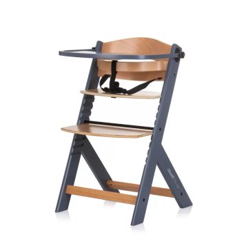 Chipolino Tip Top fa etetőszék 2in1 - Graphite 